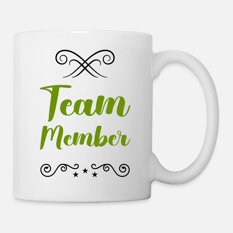 team member - Tasse - Weiß