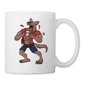 Howling Werewolf - Mug - white - Right