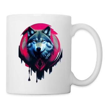 wolf - Mug - white - Right