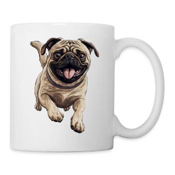 Sprints de carlin - Mug blanc - blanc - Droite