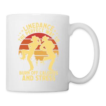Linedance The Perfect Way Western Country Music - Mug blanc - blanc - Droite