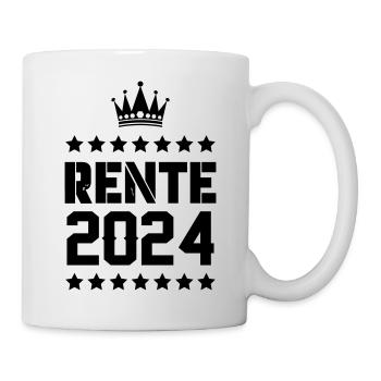 rente 2024 - Tasse - Weiß - Rechts
