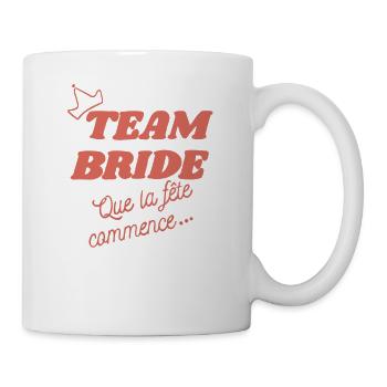 TEAM BRIDE - Mug blanc - blanc - Droite
