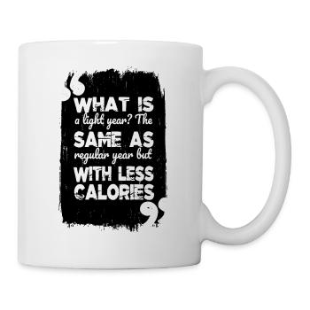 Space Ship Astrology Bday Night Sky Geek - Mug - white - Right