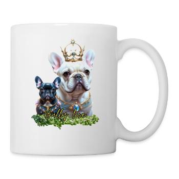 Chemise et accessoires de bouledogue français - Mug blanc - blanc - Droite