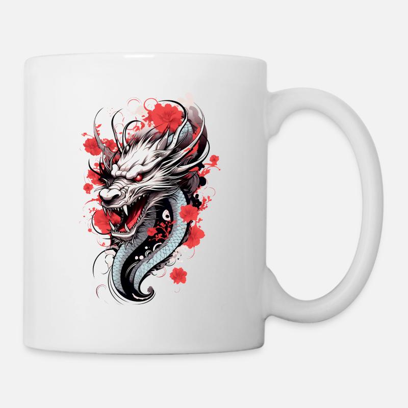 Dragon japonais - Mug blanc - blanc