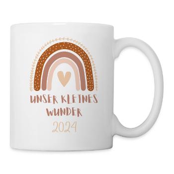 Unser kleines Wunder 2024 - Tasse - Weiß - Rechts