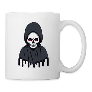 Sensenmann des Schreckens: Hüter der Dunkelheit - Tasse - Weiß - Rechts