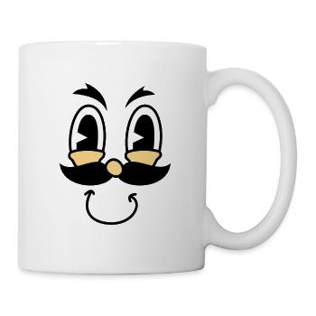 Bonjour les filles - Mug blanc - blanc - Droite