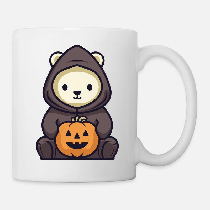 Halloween Eisbär - Tasse - Weiß