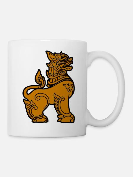 Chinthe, Myanmar, Myanmar - Tasse - Weiß