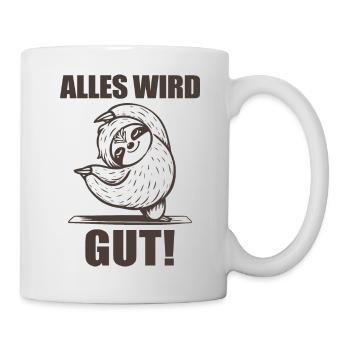 Alles wird gut! - Tasse - Weiß - Rechts