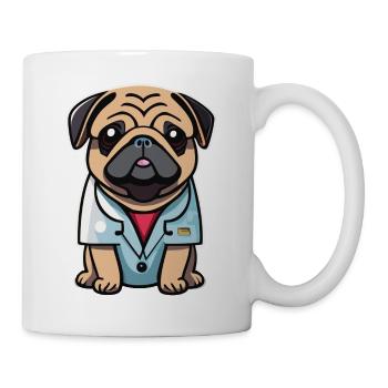 Dr M. Dog - Tasse - Weiß - Rechts