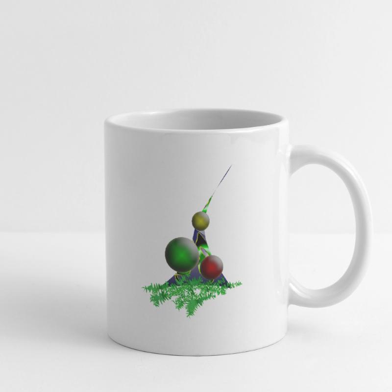 Weihnachtskugeln Tasse