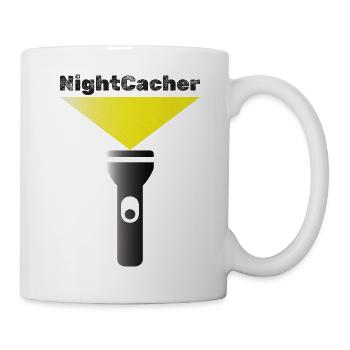 NightCacher - Tasse - Weiß - Rechts