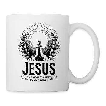 Jesus The World's Best Soul Healer - Mug - white - Right