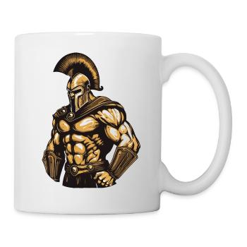 Spartan Gladiator Sparta Workout Gym - Mug blanc - blanc - Droite