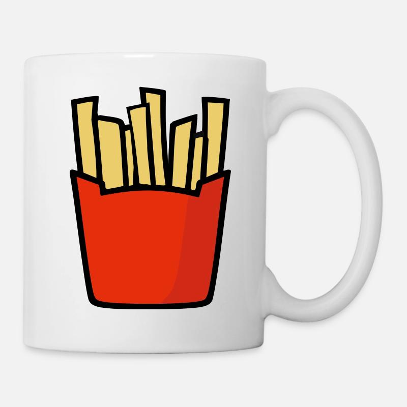 FRITES - Mug blanc - blanc
