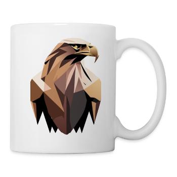 Steinadler - Tasse - Weiß - Rechts