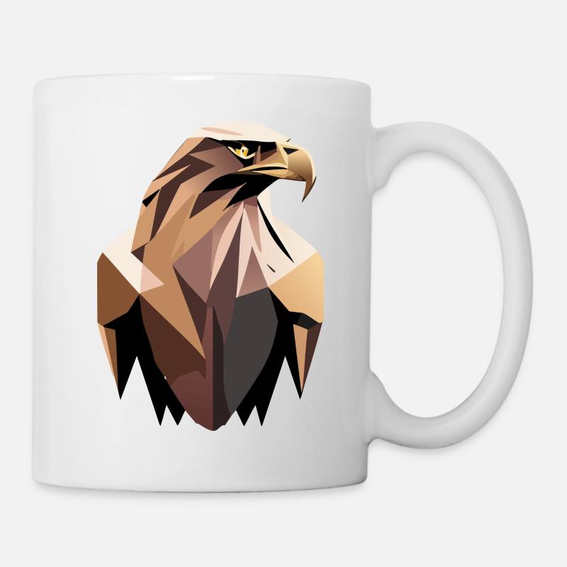 Steinadler - Tasse - Weiß