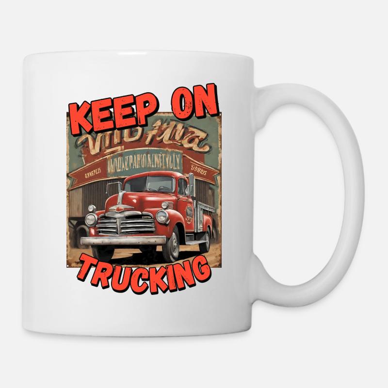 Keep on Trucking - Mug - white