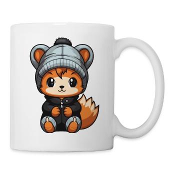 Squirrel Winter Comic - Mug - white - Right