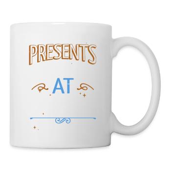 fairy tail funny sayings sayings happy dork - Tasse - Weiß - Rechts