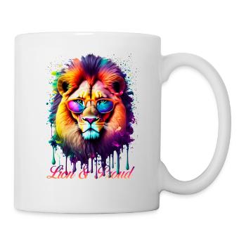 Lion and Proud - Mug - white - Right