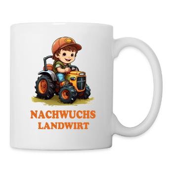 Bauernkind Nachwuchs Landwirt Bauer Landwirt Kind - Tasse - Weiß - Rechts