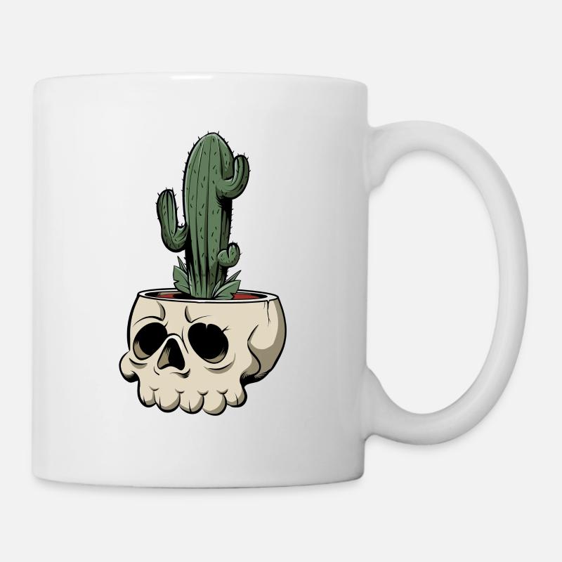 Kaktus - Tasse - Weiß