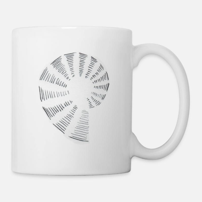 Spirale - Tasse - Weiß