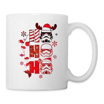 Weihnachten Weihnachtsmann Weihnachtsmann ungezogene Feiertage Winter - Tasse - Weiß - Rechts