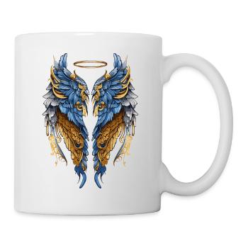 Ukraine Wings Angel Freedom - Mug - white - Right