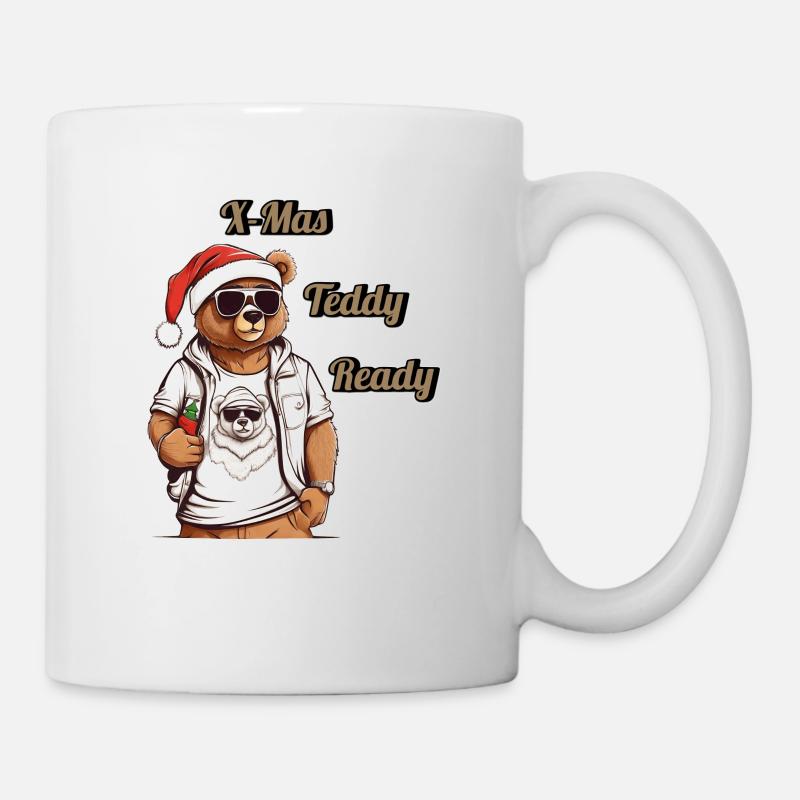XMAS Teddy - Mug - white