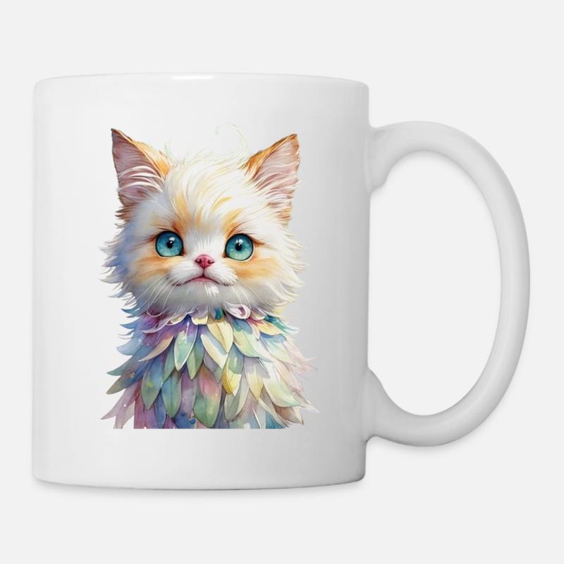 Niedliches Tier - Tasse - Weiß