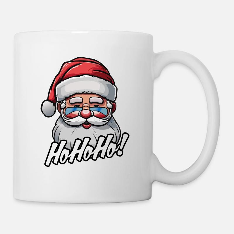 weihnachtsmann - Tasse - Weiß