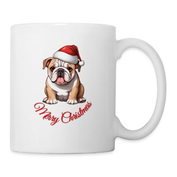 Chien de Noël - Mug blanc - blanc - Droite