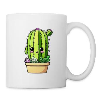 Cute Kawaii Cactus - Mug - white - Right