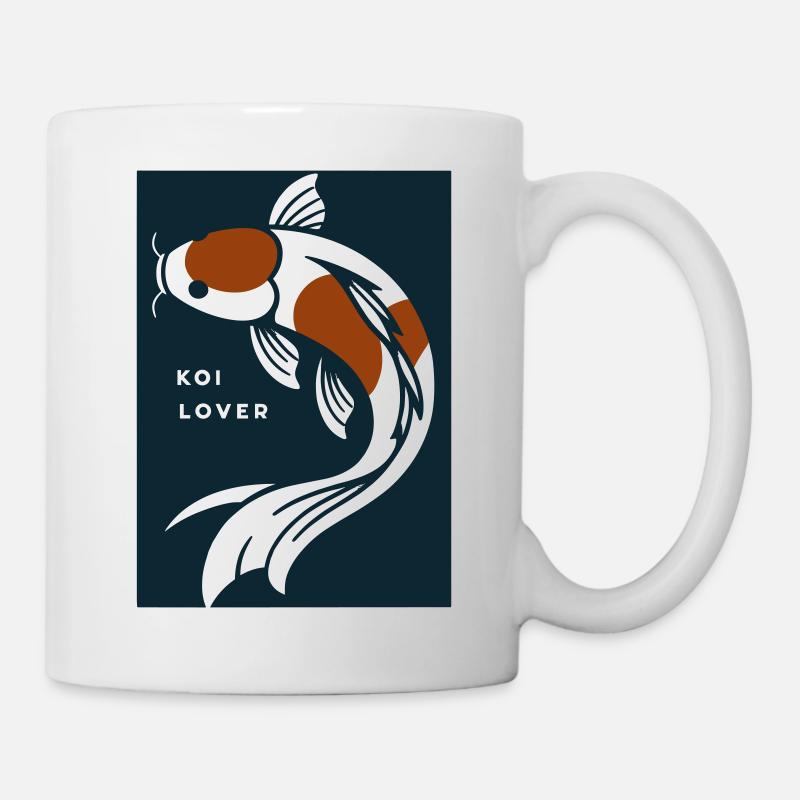 Koi Lover - Tasse - Weiß