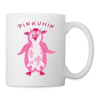 PINKUHIN - Tasse - Weiß - Rechts