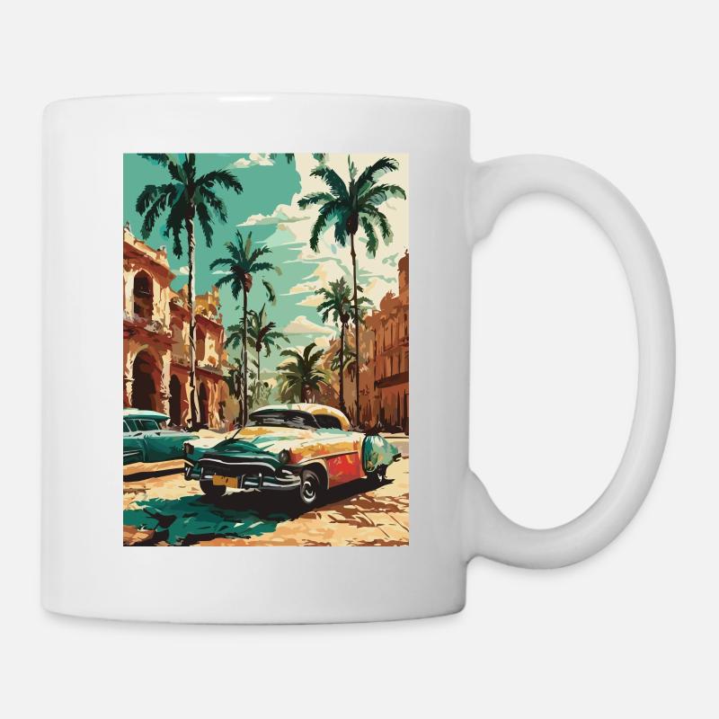 Splendeur des Caraïbes - Mug blanc - blanc