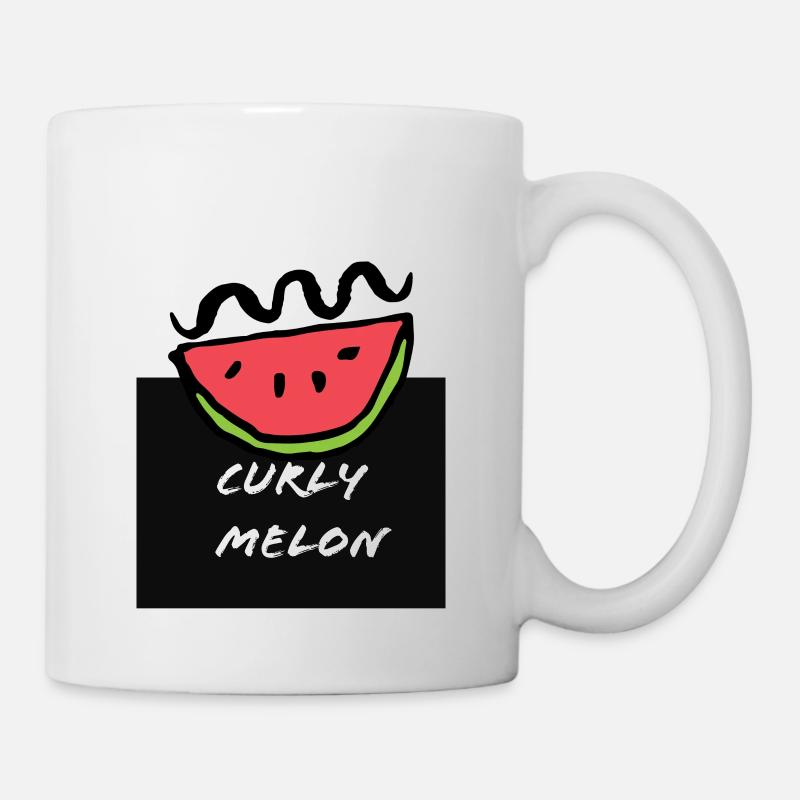Curly Melon - Tasse - Weiß