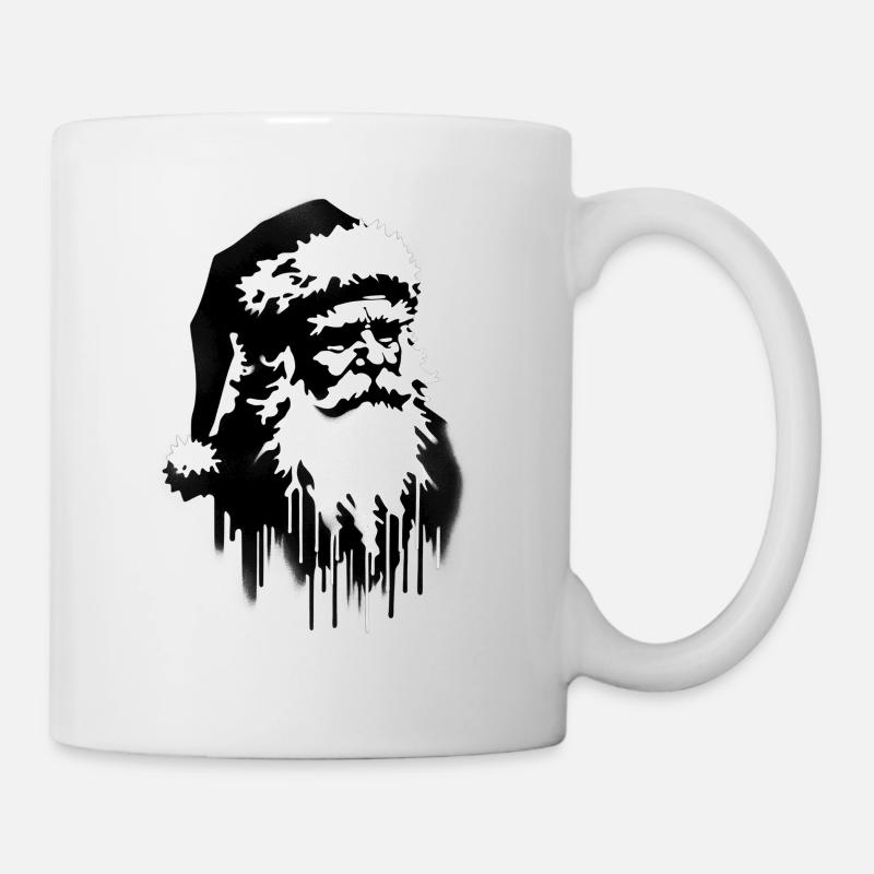 Weihnachtsmann Santa Claus - Tasse - Weiß
