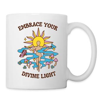 spiritual quote - Mug - white - Right