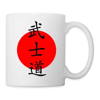 Bushido - Der Weg des Kriegers - Tasse - Weiß - Rechts