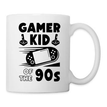 Gamer Kid of The 90s - Tasse - Weiß - Rechts