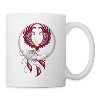 Phoenix - Tasse - Weiß - Rechts