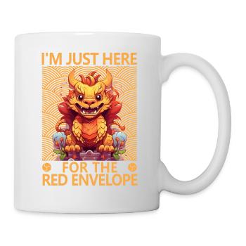 Année du Dragon Joyeux Nouvel An Chinois 2024 - Mug blanc - blanc - Droite