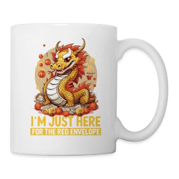 Year Of The Dragon Happy Chinese New Year 2024 - Tasse - Weiß - Rechts