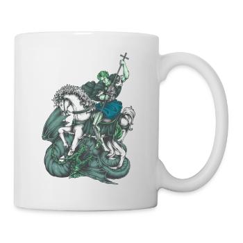 michael archangel saint christian angels saint snk - Mug - white - Right
